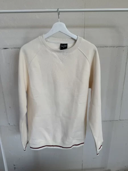 B-KEUZE White Oversized Sweater