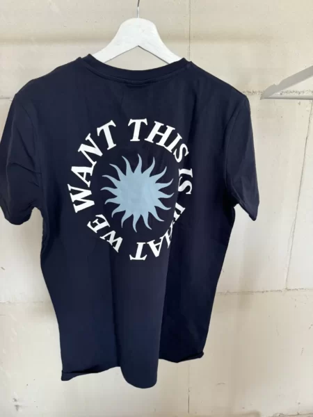 B-KEUZE Navy Sun T-shirt