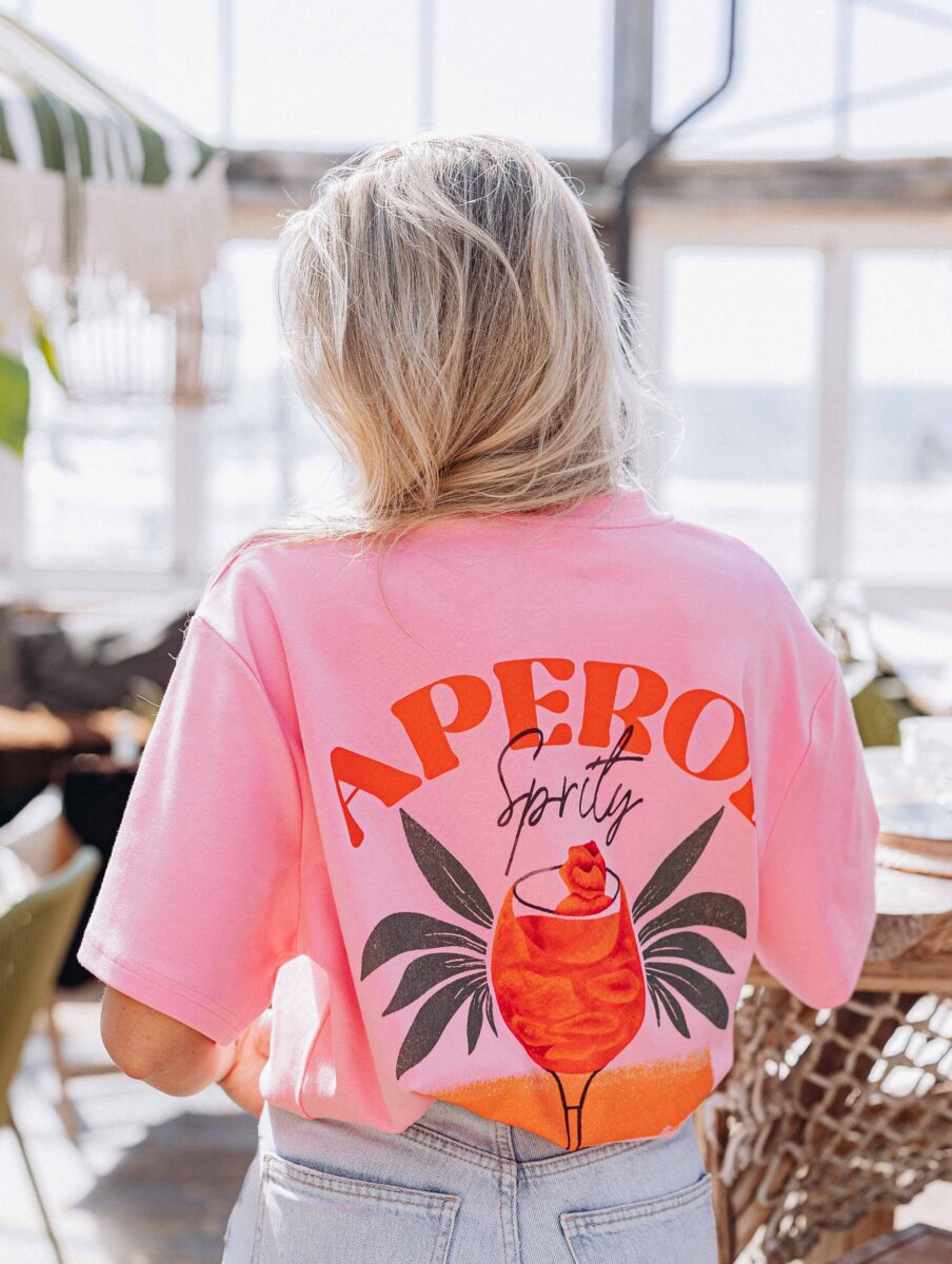 Aperol T-shirt Pink 1608 WEAR