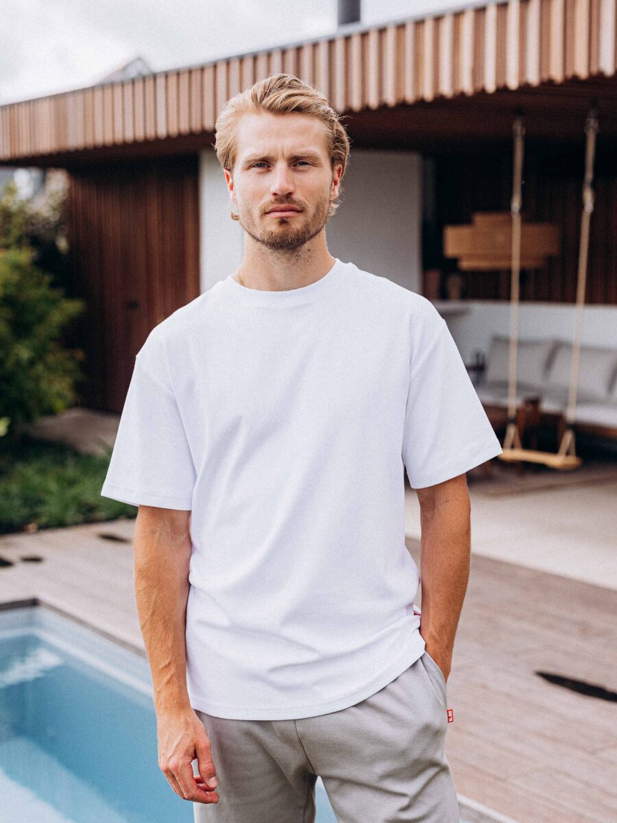 Circle White Oversized T-shirt