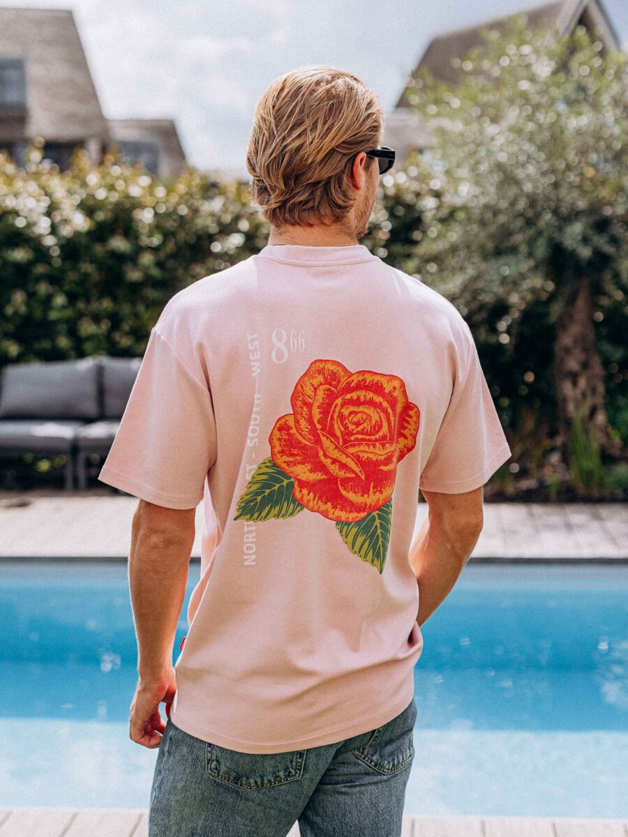 Rose Pink Oversized T-shirt