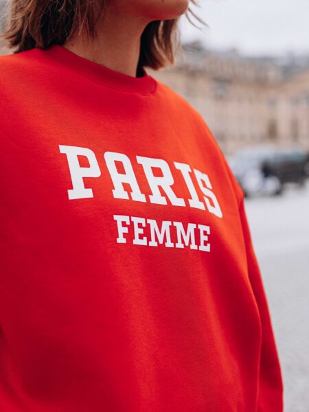 Femme Paris Sweater Red