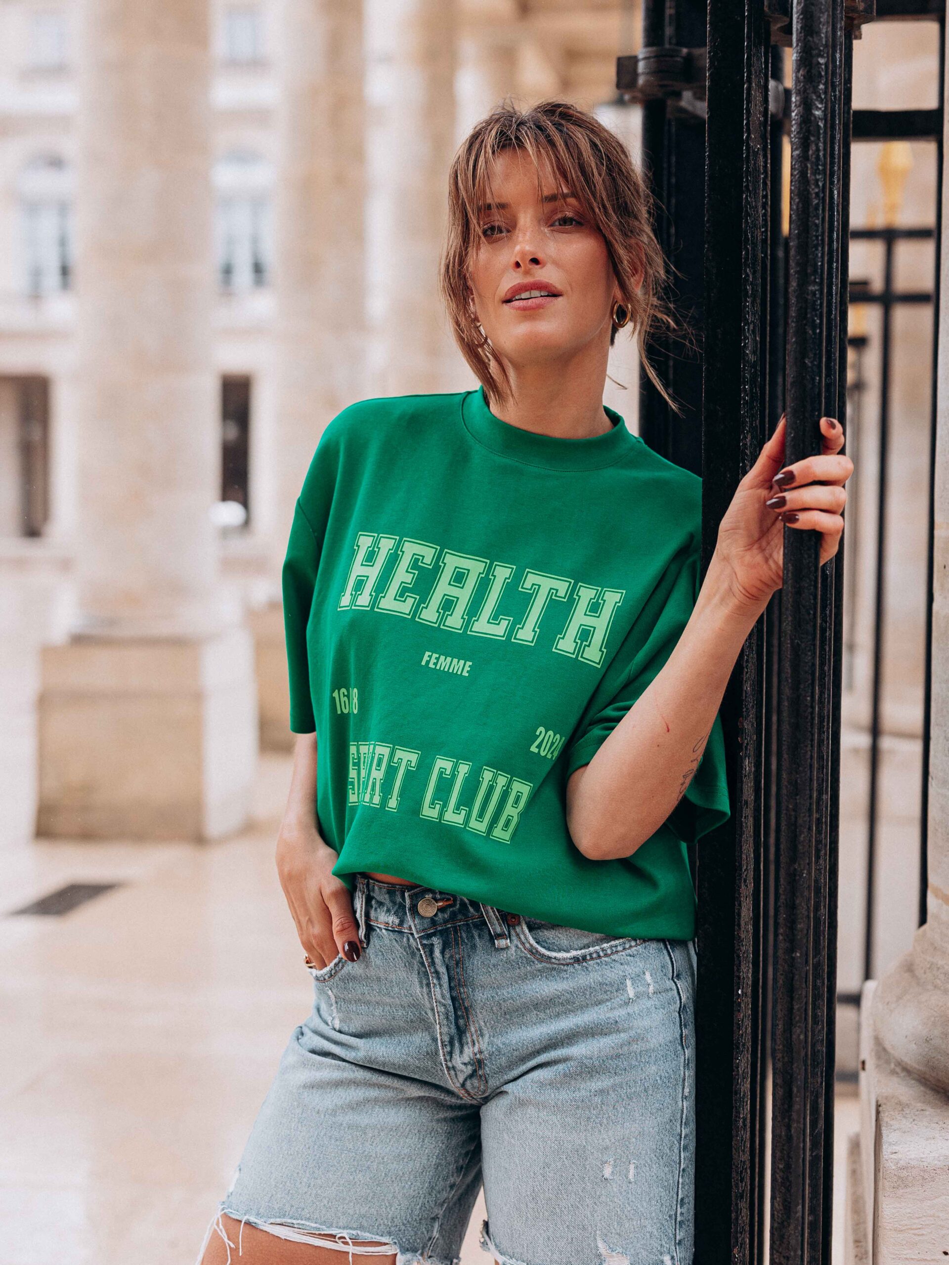 Health T-shirt Green 1608 WEAR