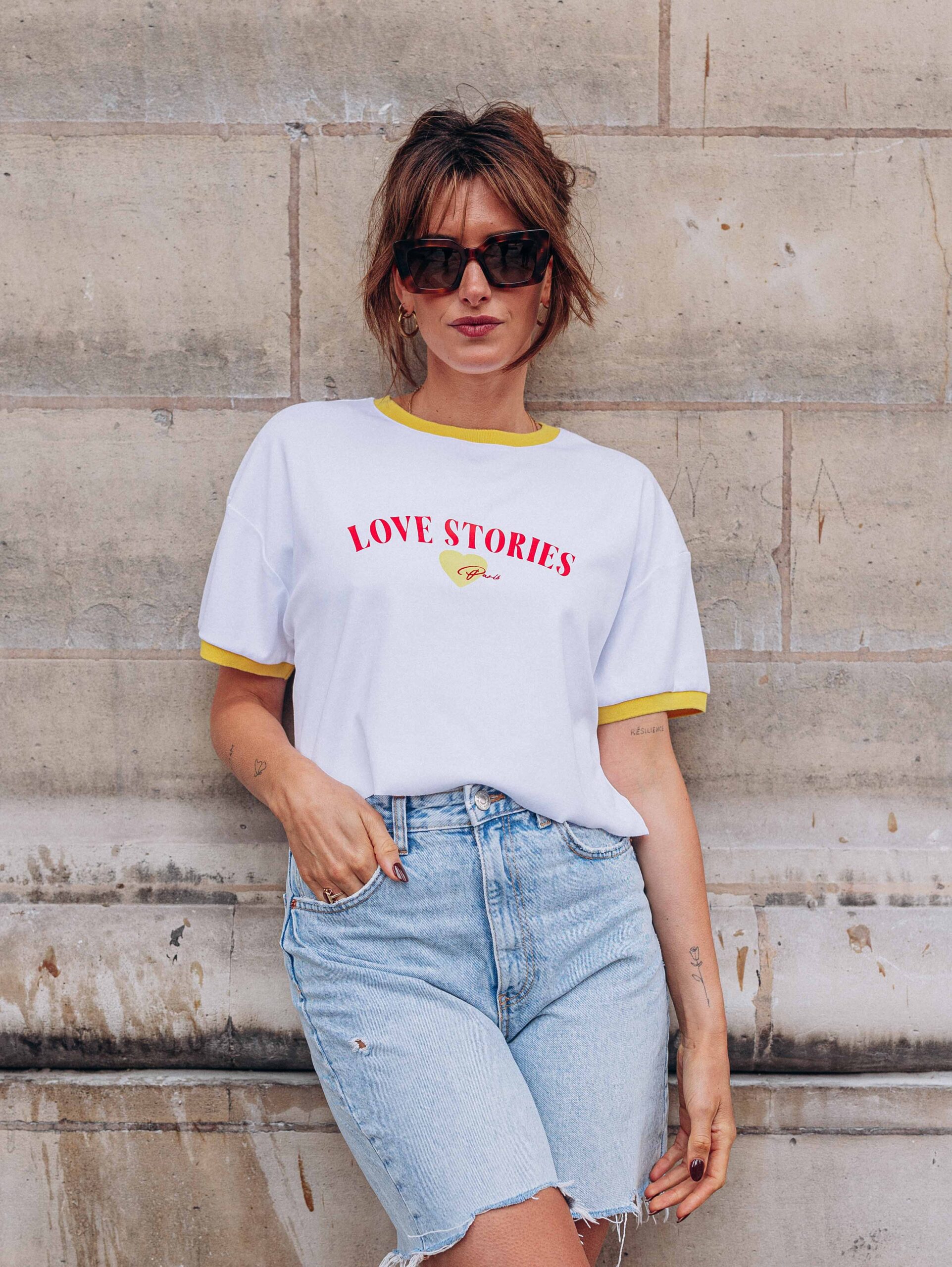 Love Stories T-shirt White 1608 WEAR