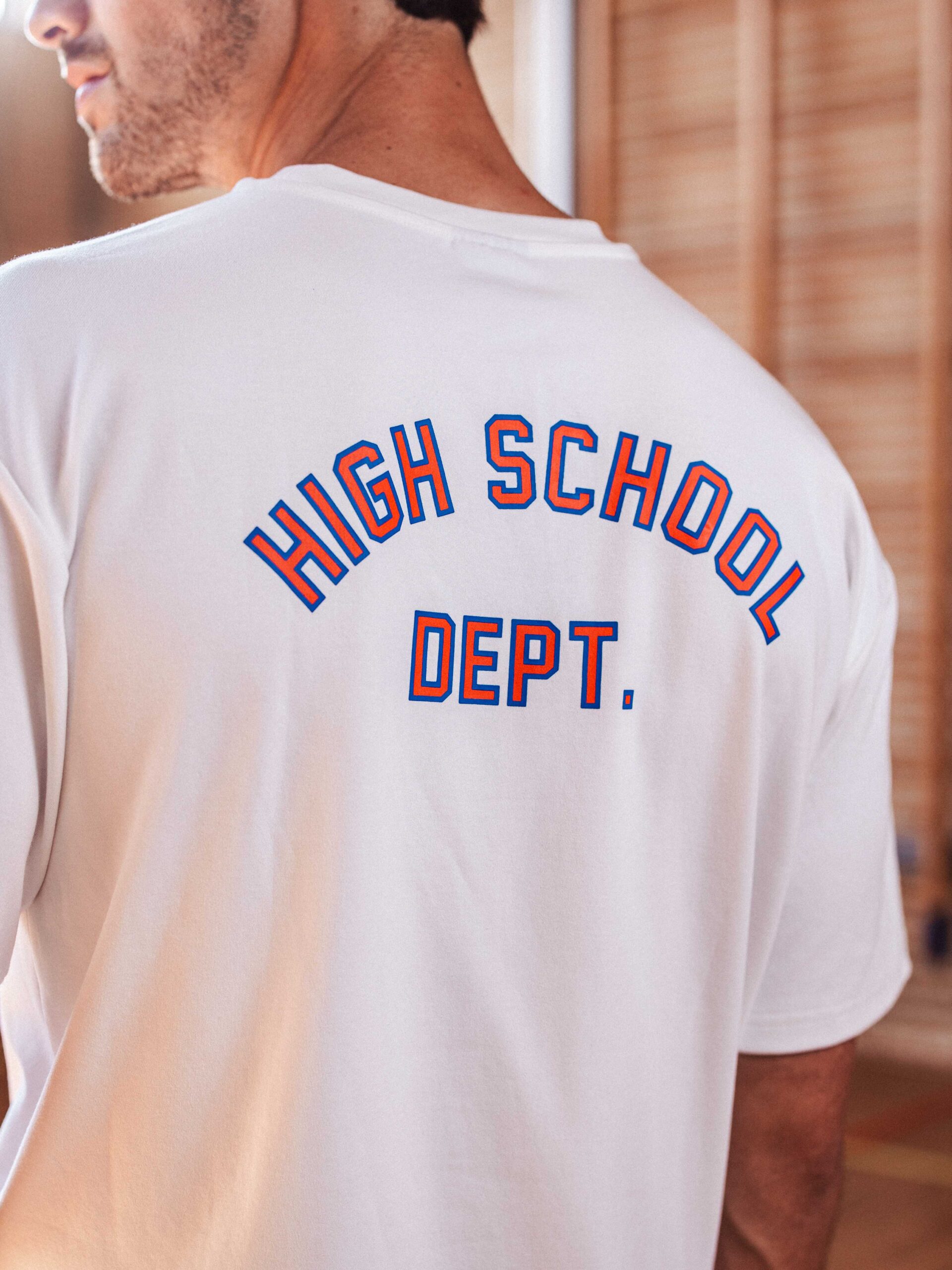 White High School T-shirt 1608 WEAR