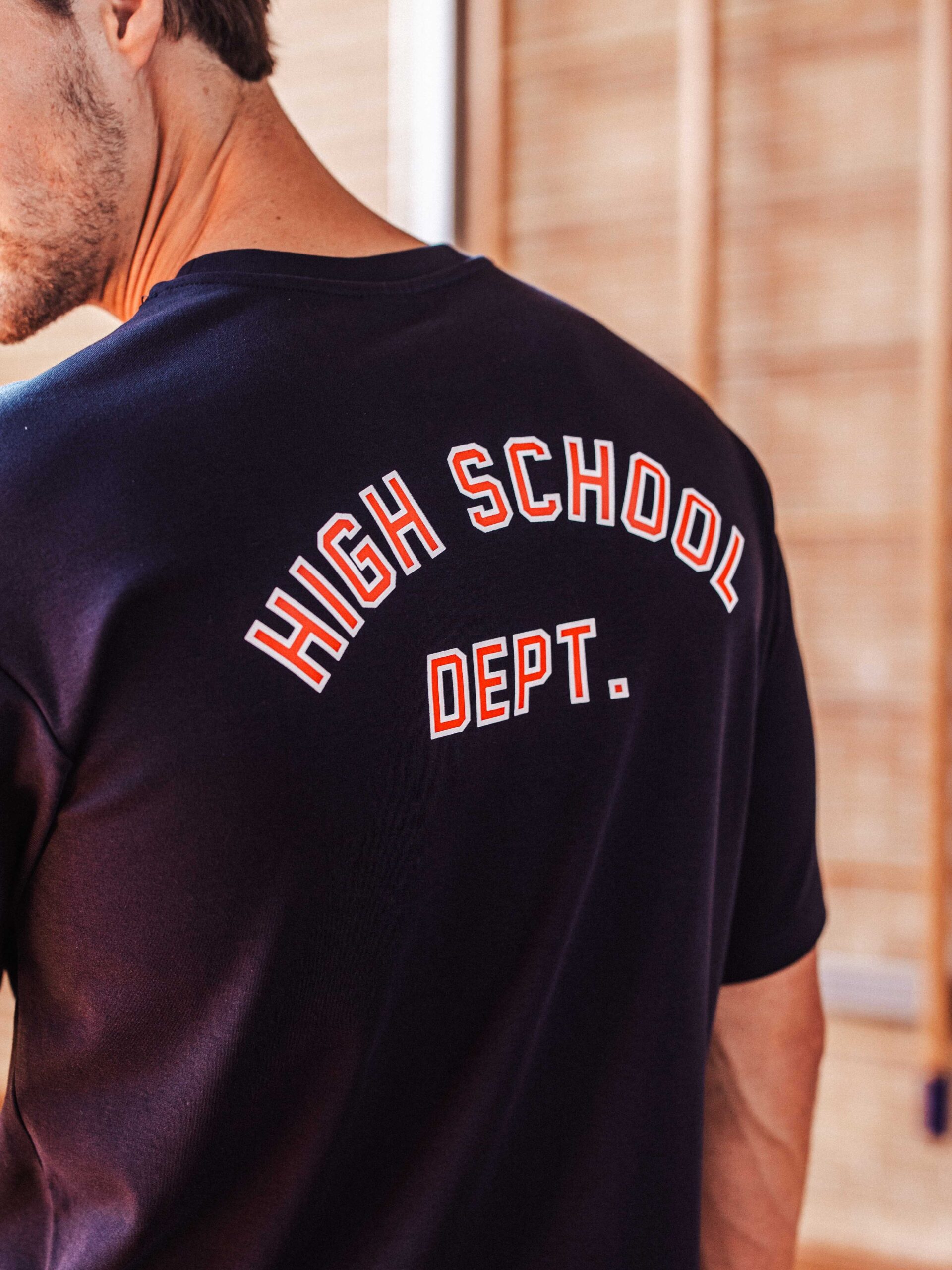 Navy High School T-shirt 1608 WEAR