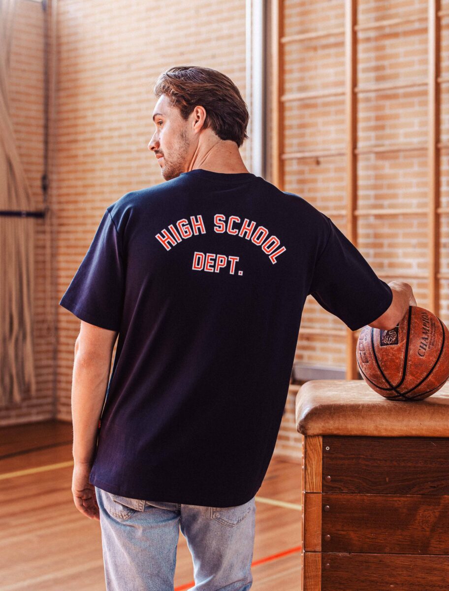 Navy High School T-shirt 1608 WEAR