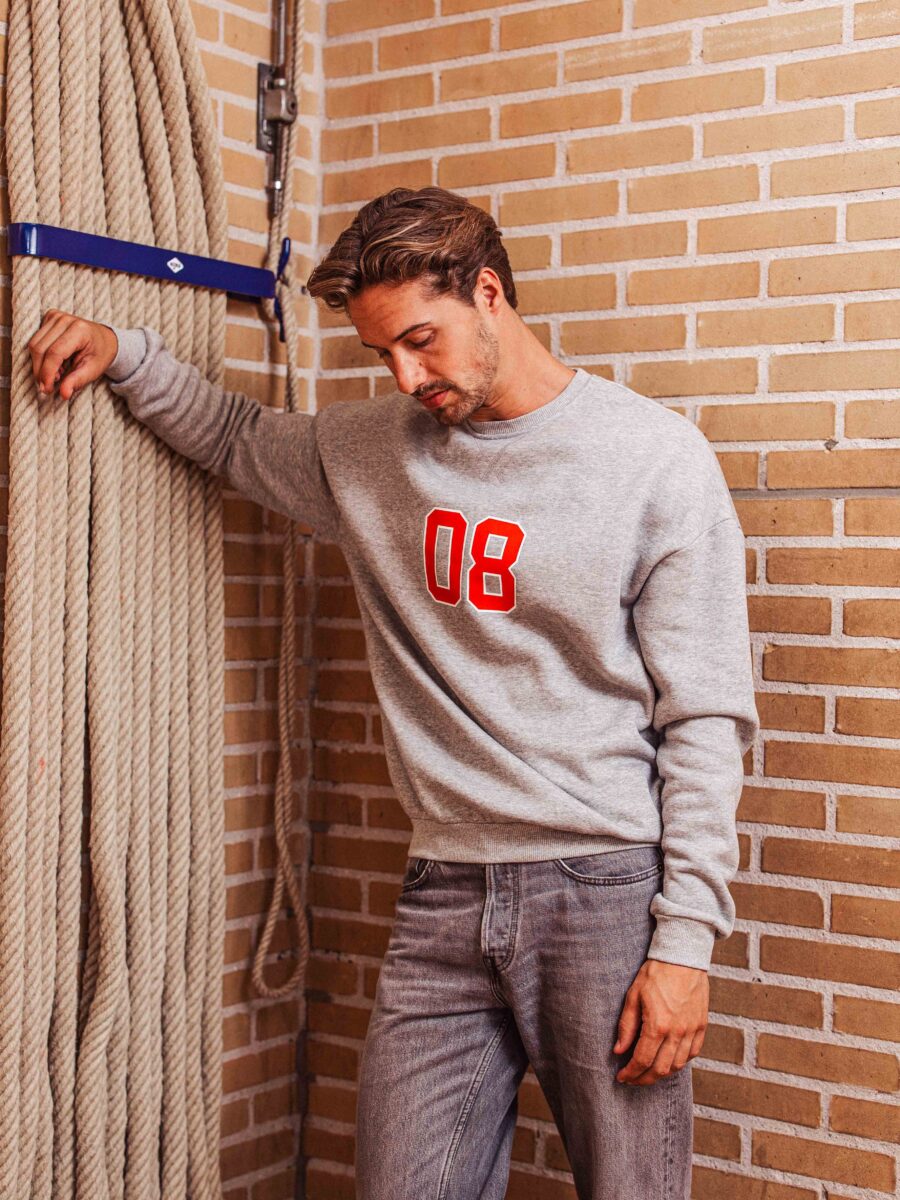 Grey Eight Sweater