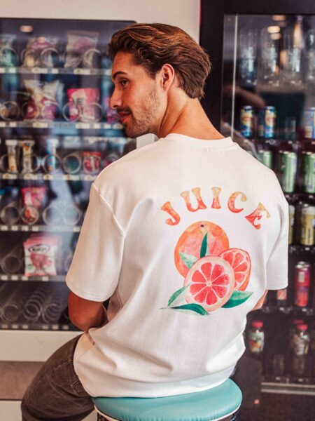 Juice White Oversized T-shirt