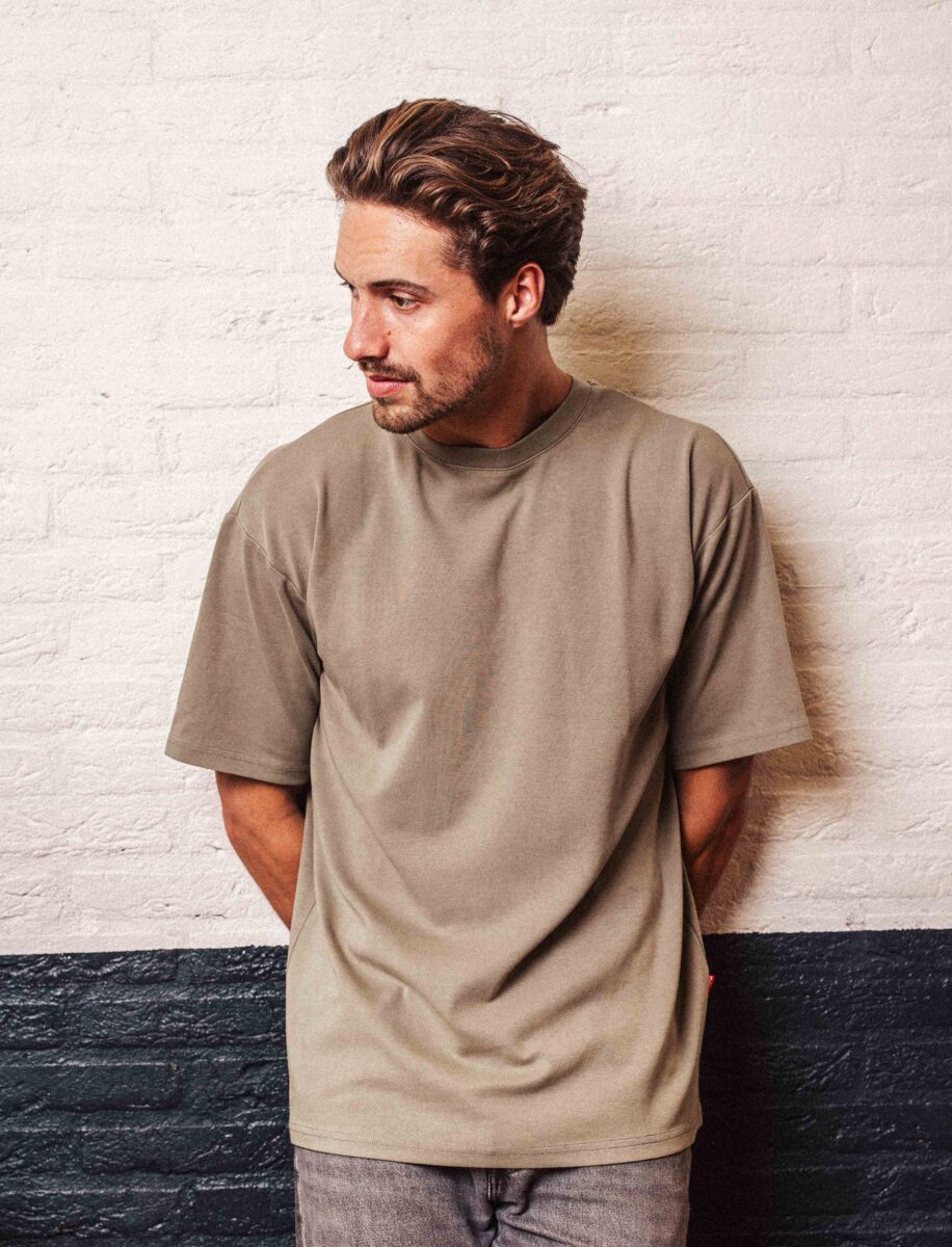 Olive Washing T-shirt