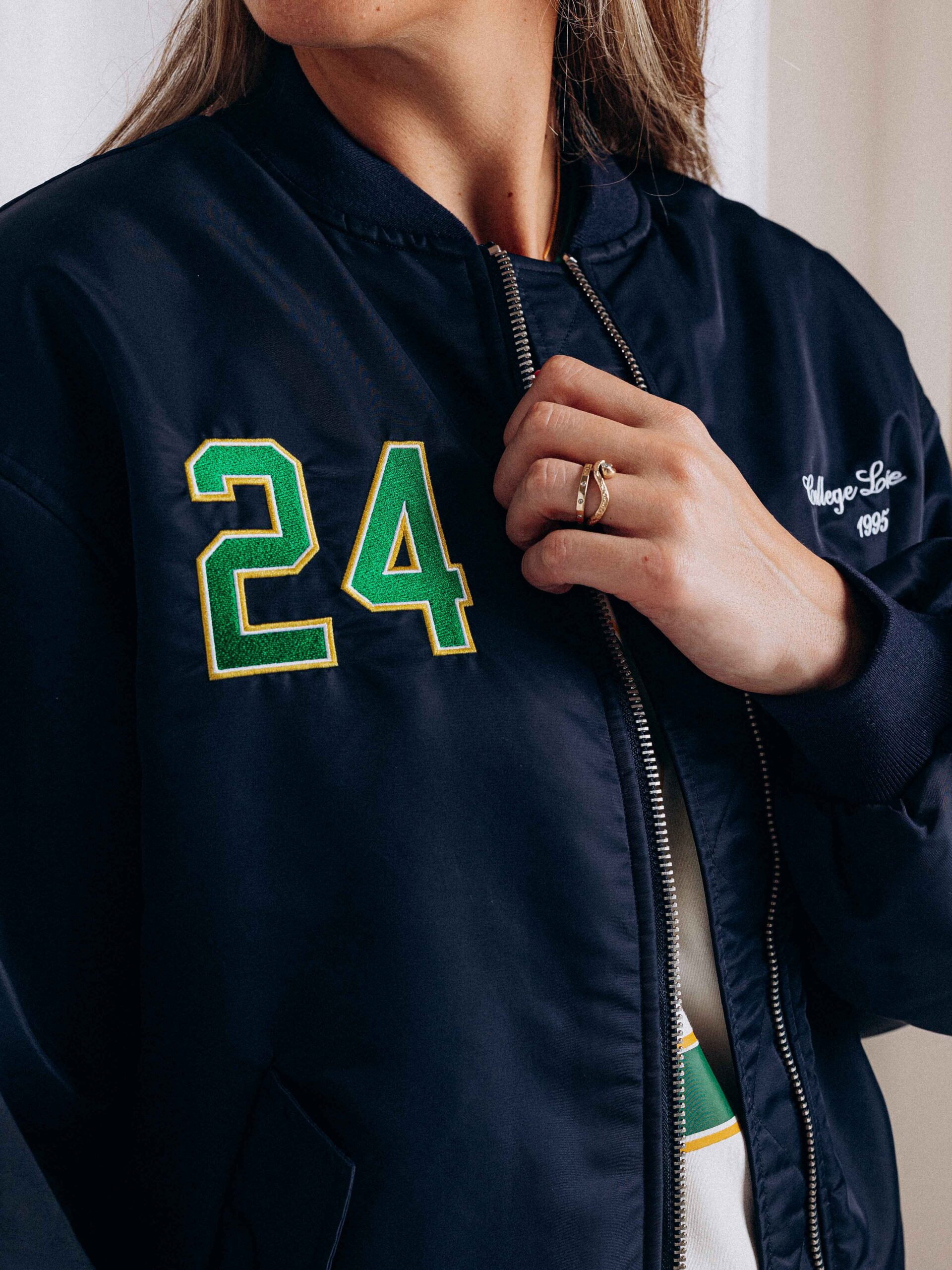 Navy University Bomber 1608 WEAR