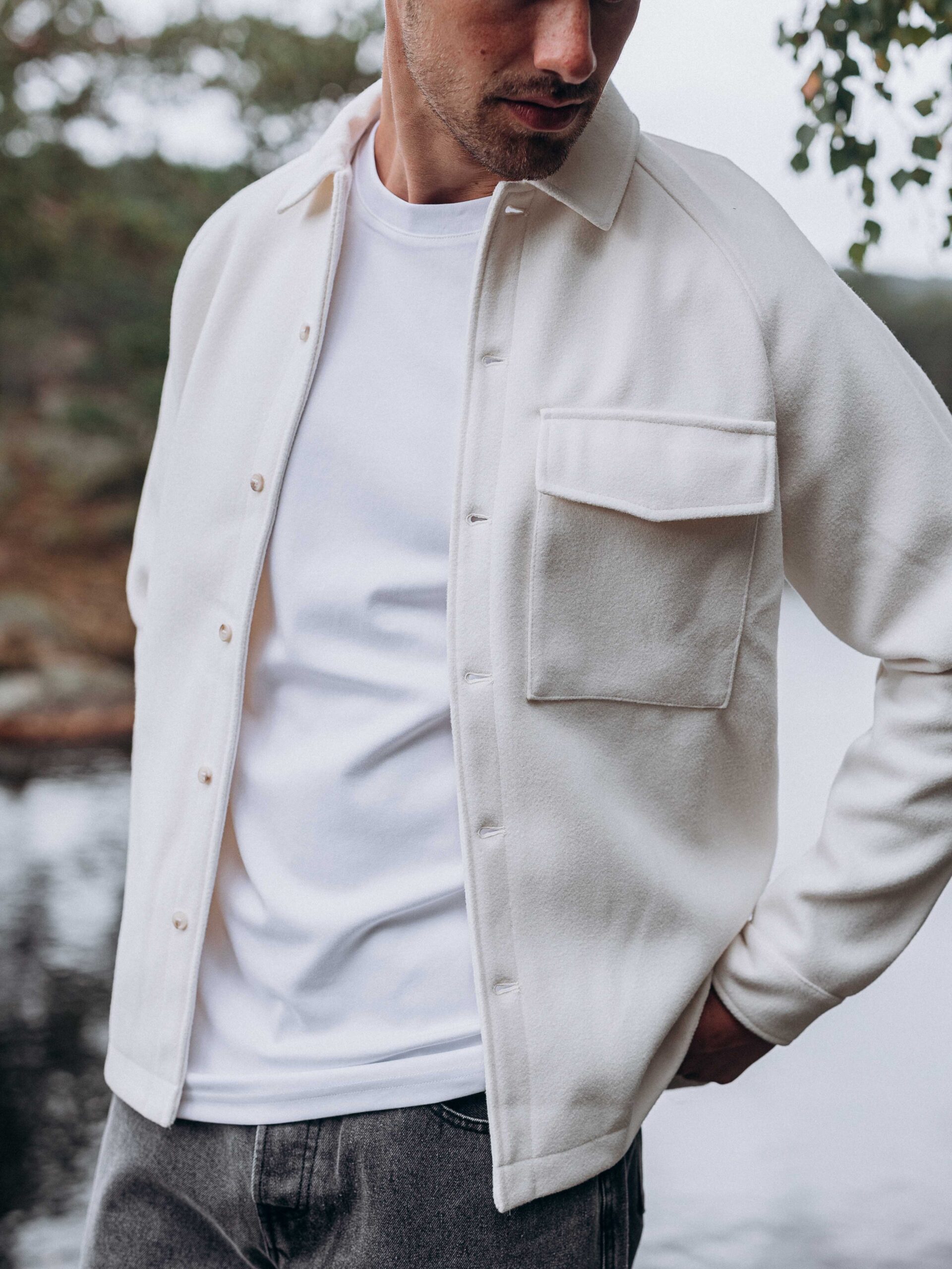 White Overshirt 1608 WEAR