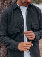 Dark Grey Overshirt