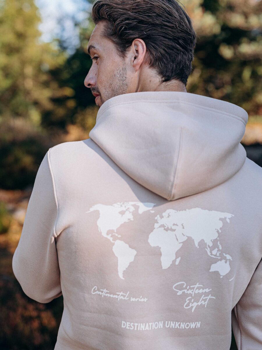 Brown World Hoodie