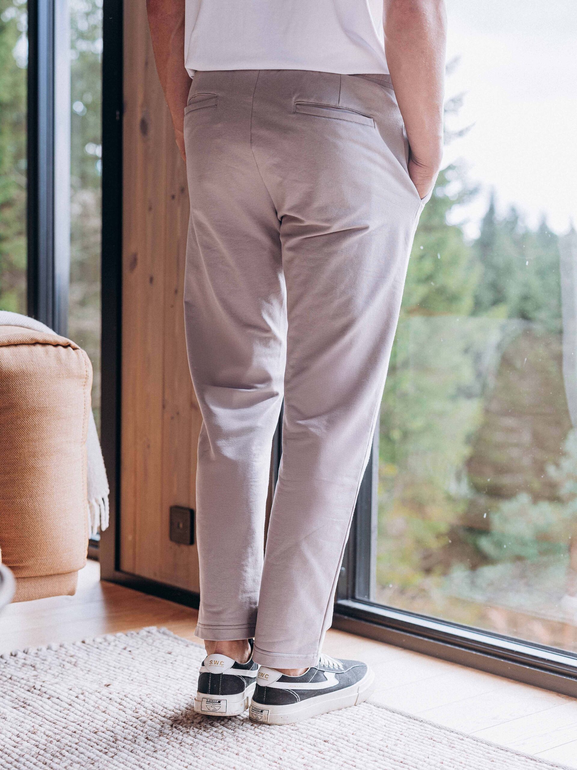 Grey Basic Comfort Pantalon 1608 WEAR