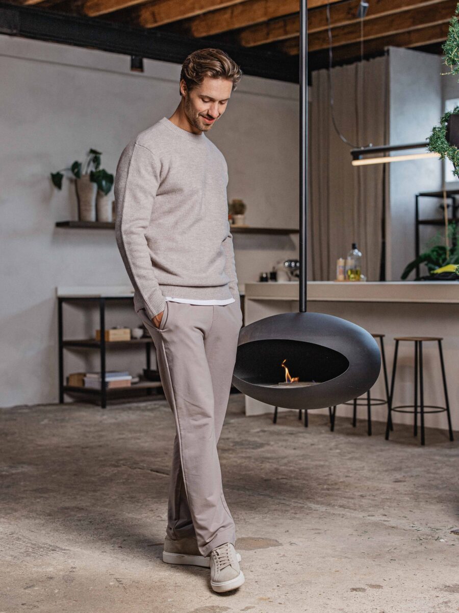 Grey Basic Comfort Pantalon