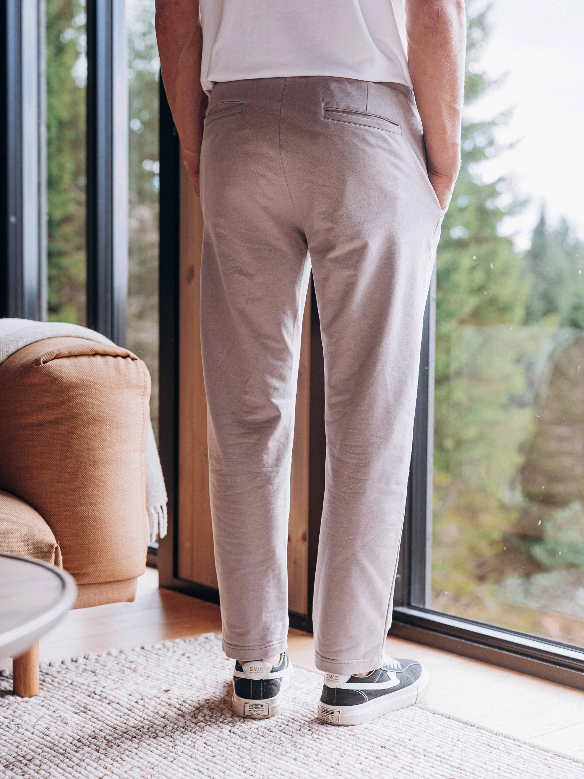 Grey Basic Comfort Pantalon 1608 WEAR