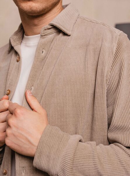 Brown Corduroy Shirt