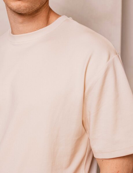 Beige Oversized T-shirt