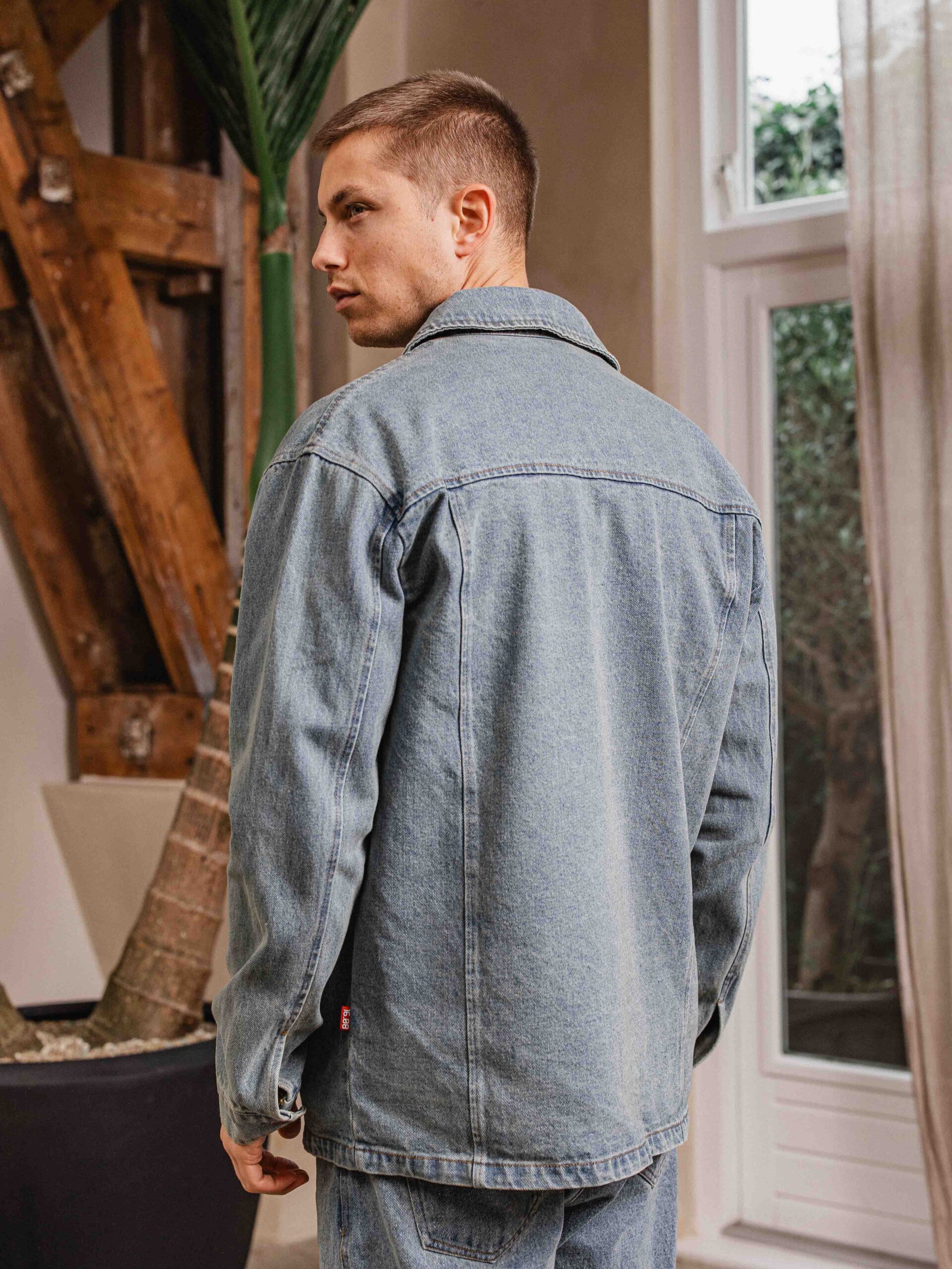 Denim Oversized Overshirt 1608 WEAR