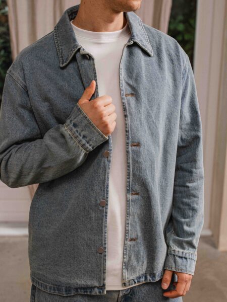 Denim Oversized Overshirt