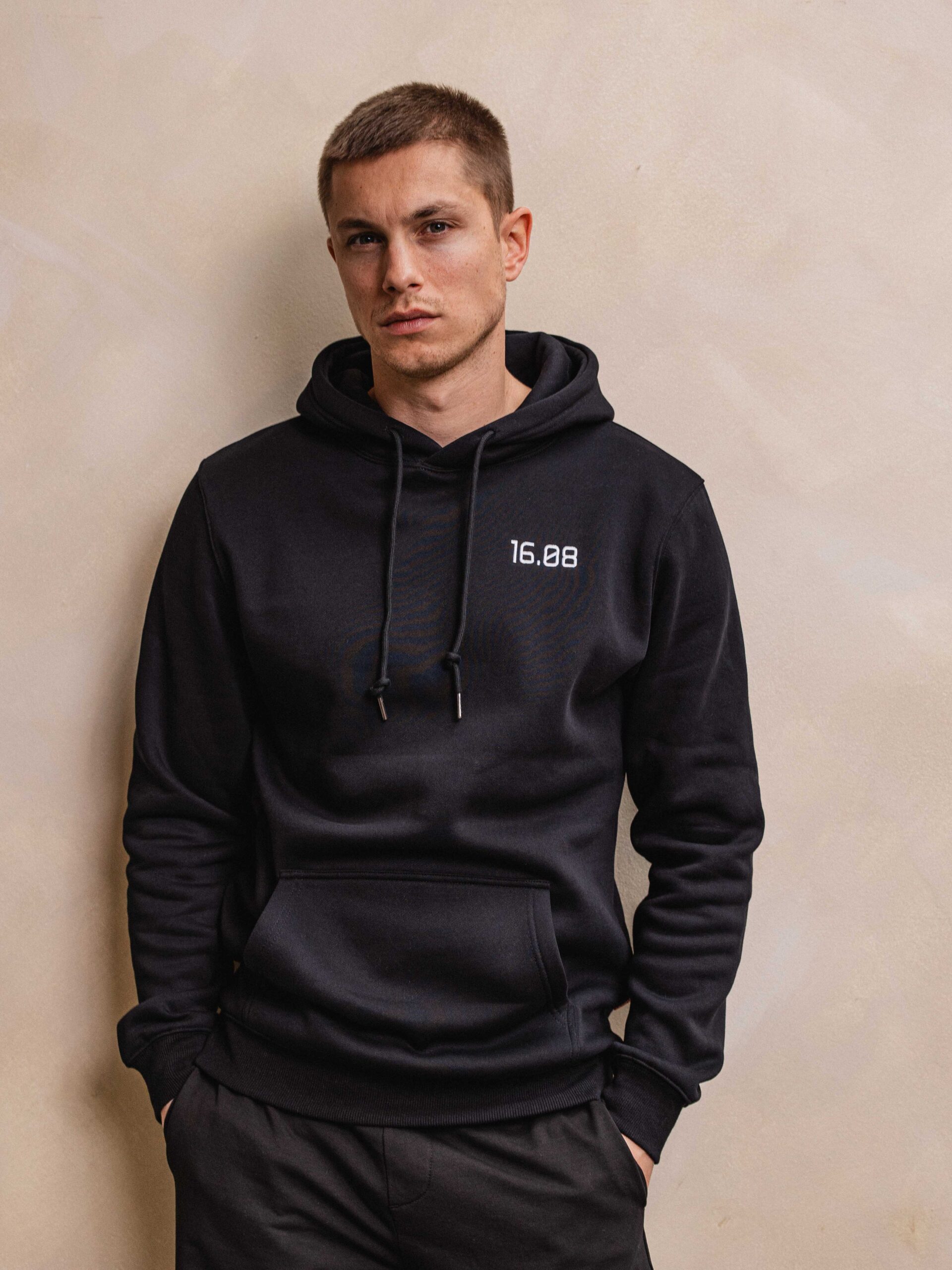 Black Sixteen Hoodie 1608 WEAR