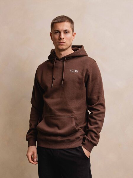 Brown Sixteen Hoodie