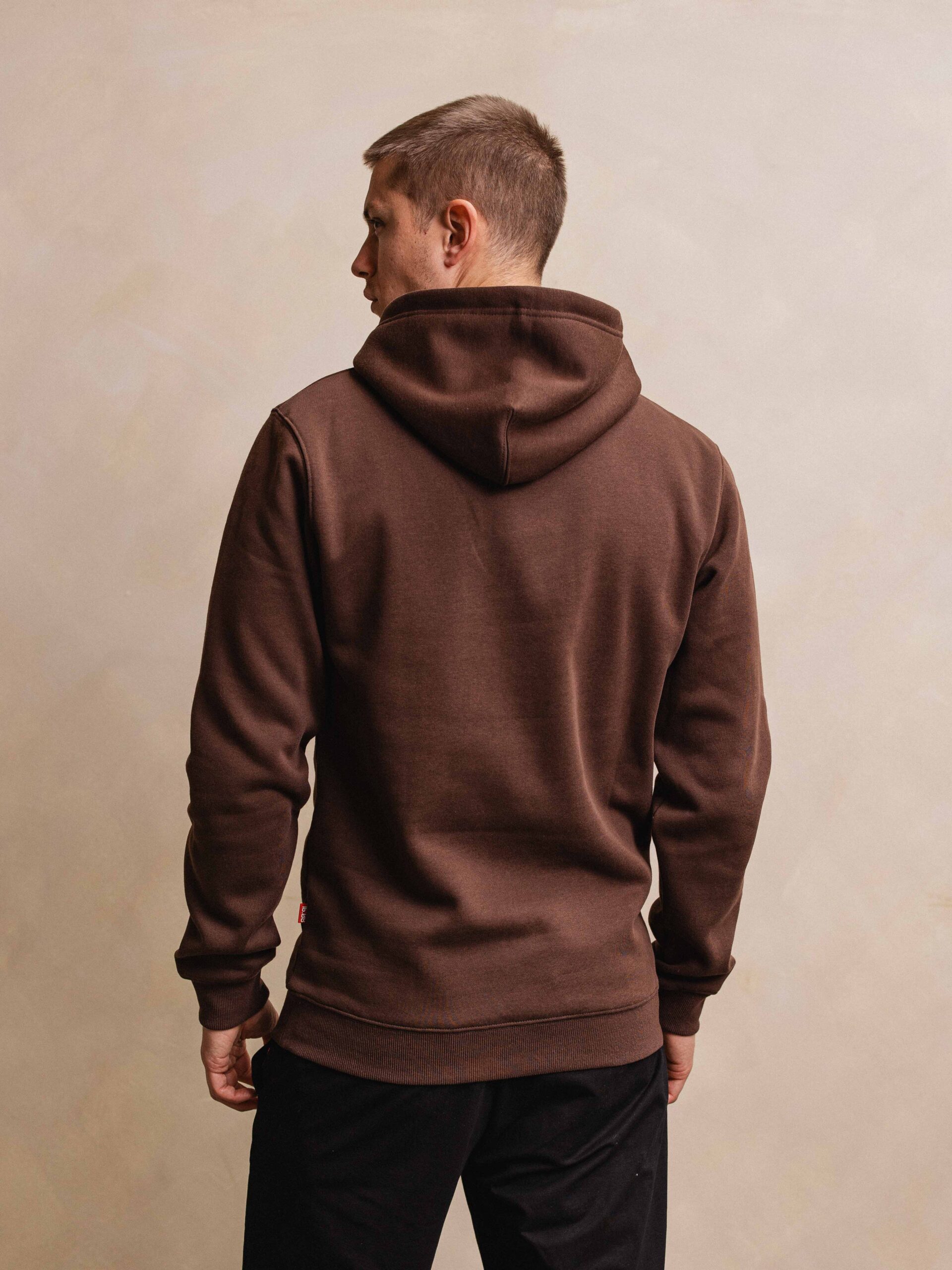 Brown Sixteen Hoodie 1608 WEAR