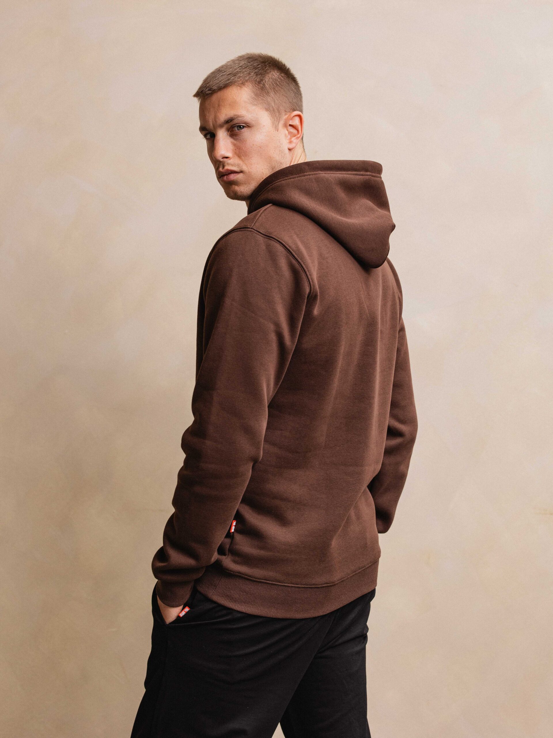 Brown Sixteen Hoodie 1608 WEAR