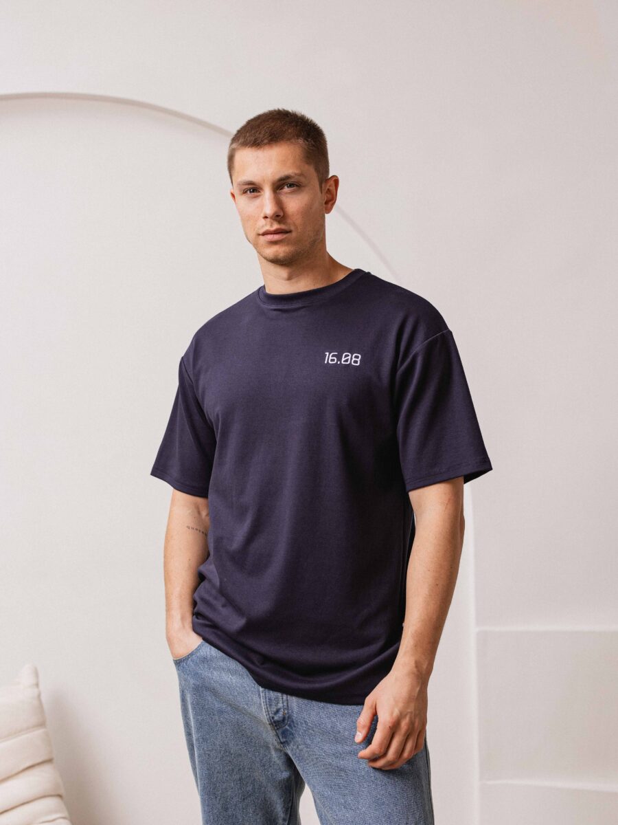 Navy Logo T-shirt 1608 WEAR