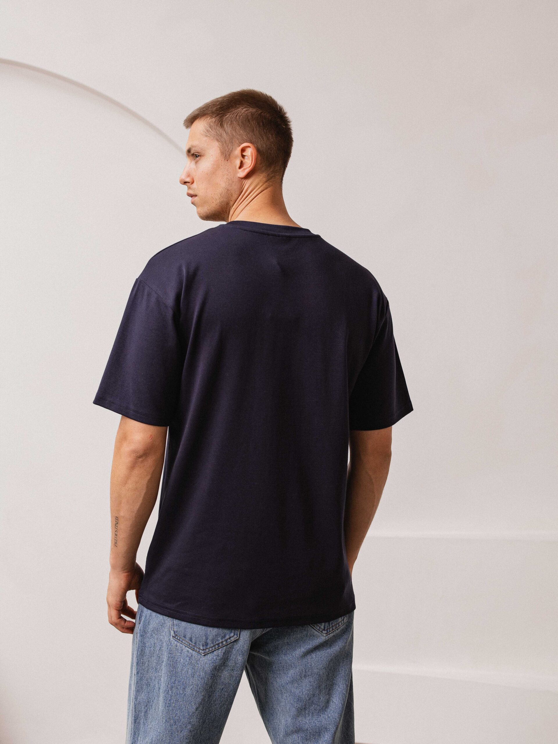 Navy Logo T-shirt 1608 WEAR