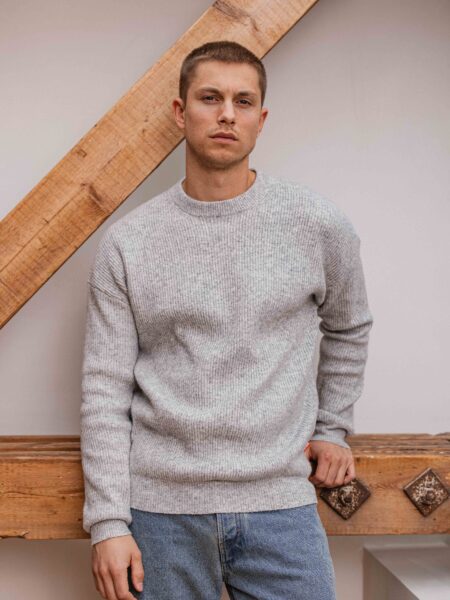 Light Grey Knitted Longsleeve