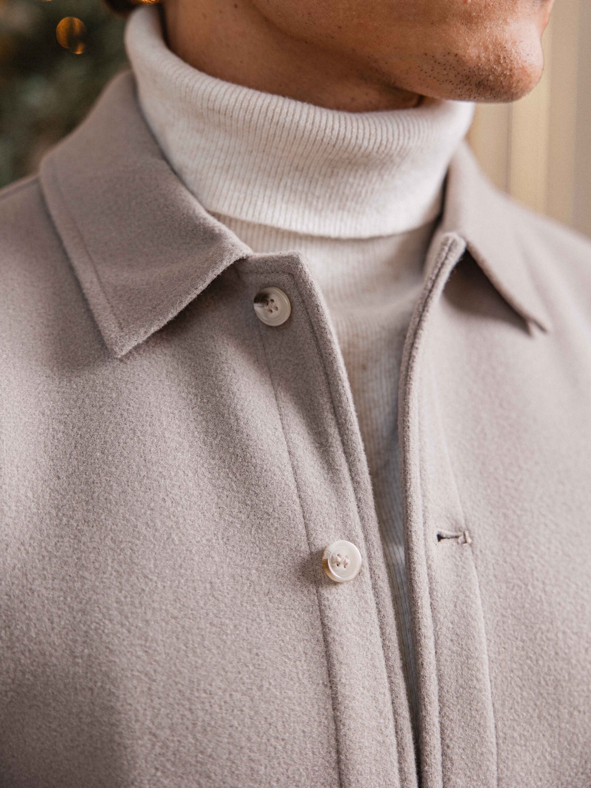 Taupe Overshirt 1608 WEAR