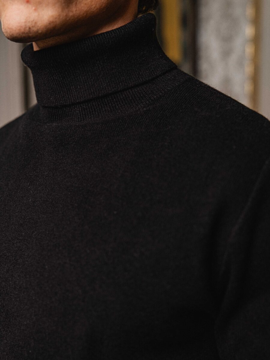 Black Turtleneck