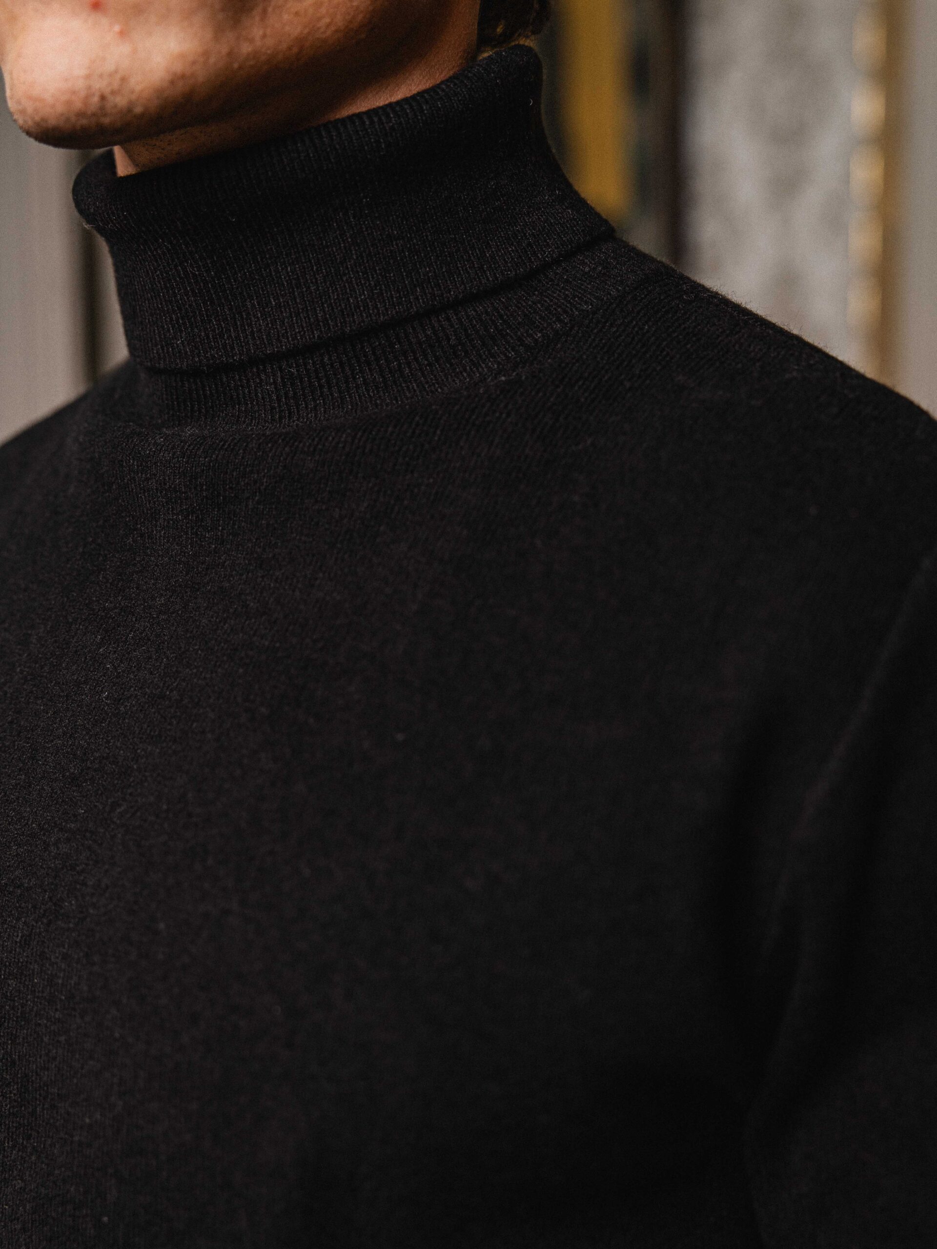 Black Turtleneck 1608 WEAR