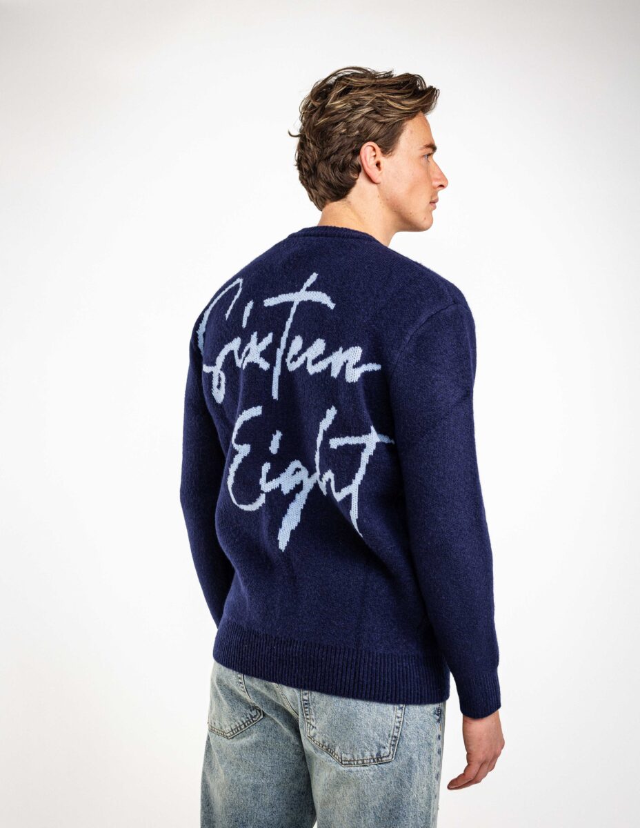 Navy Signature Sweater