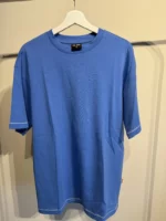 SAMPLE Oversized Blue Basic T-Shirt