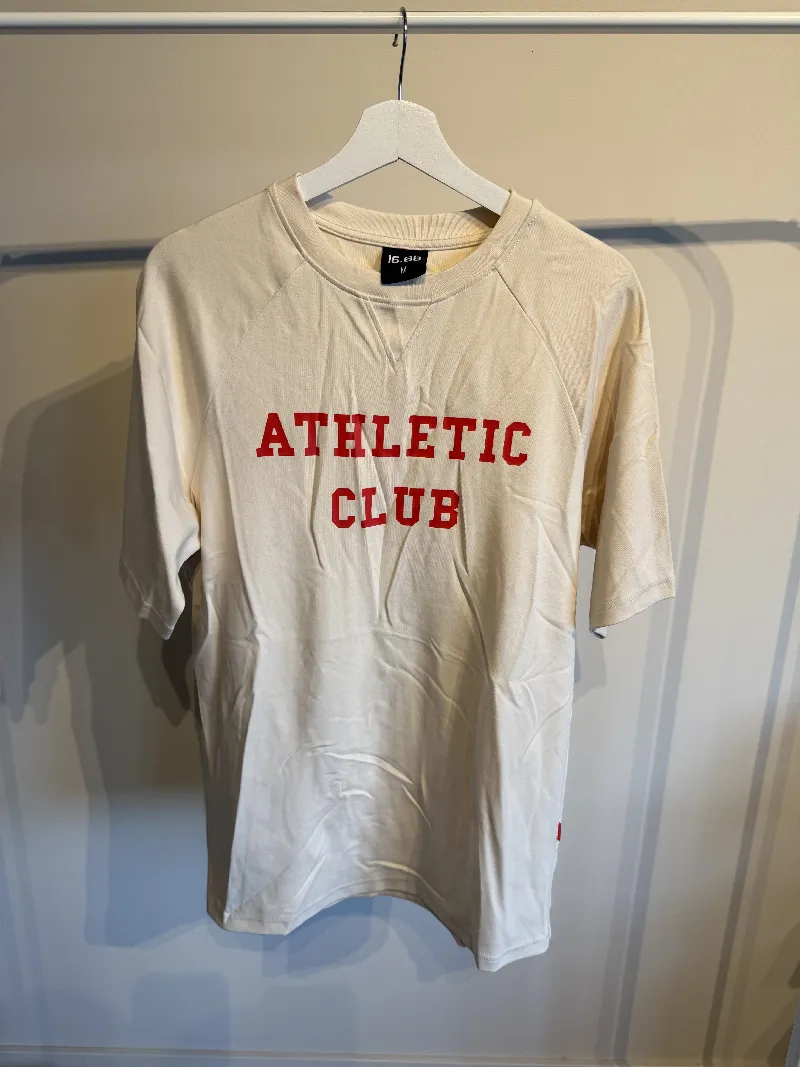 SAMPLE Oversized Beige Athletic T-Shirt