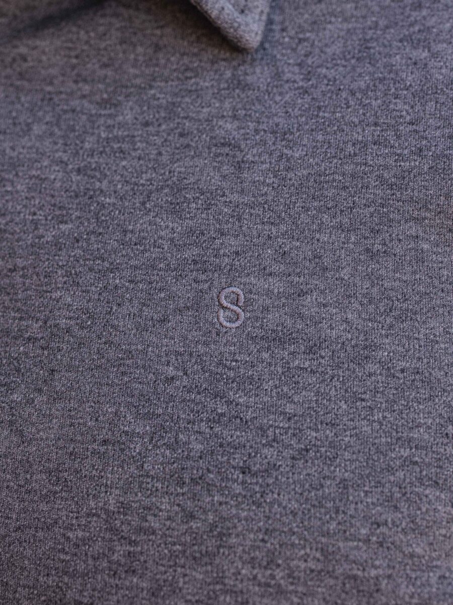 Grey Business Polo