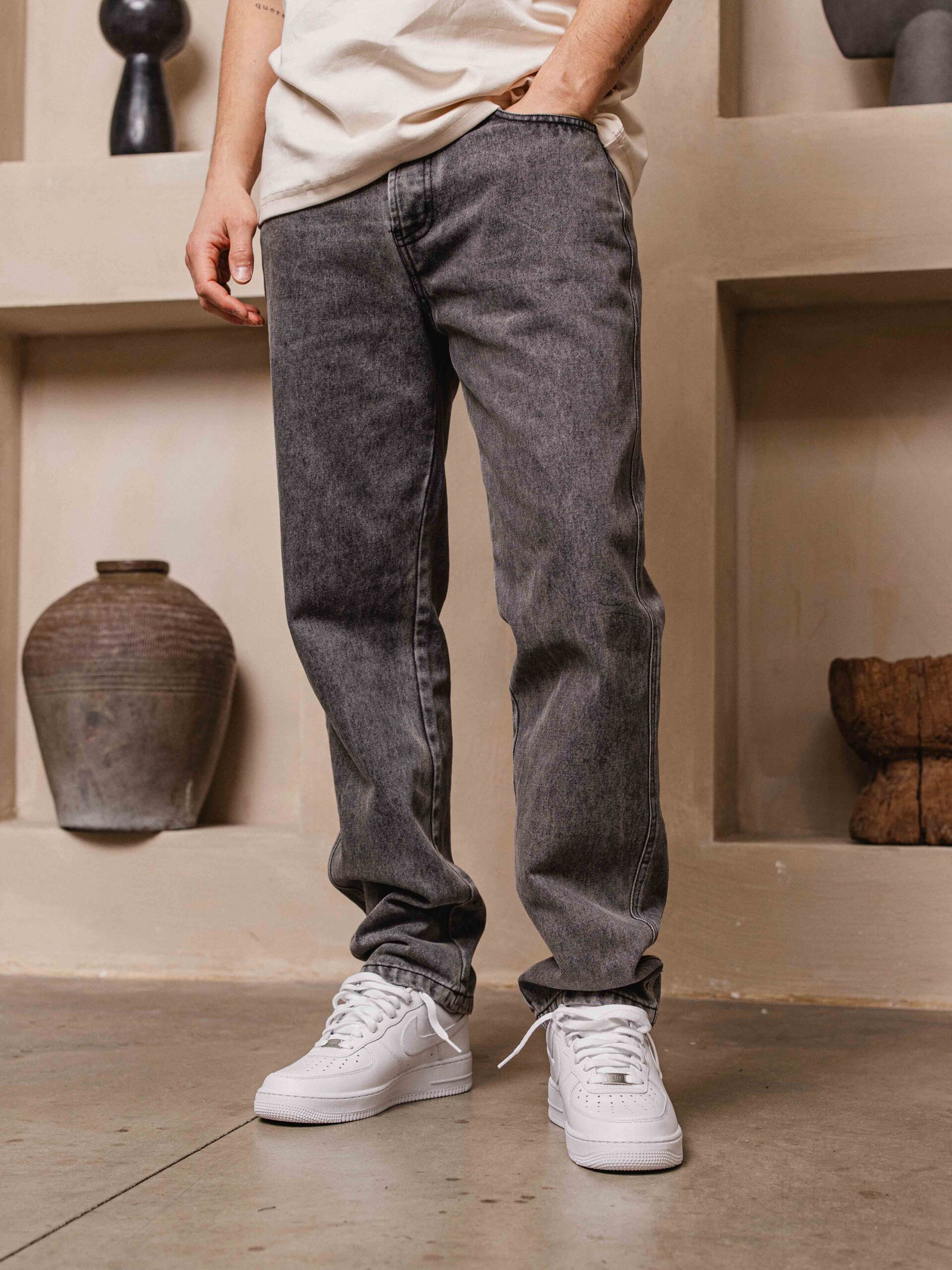 Washed Black Denim 1608 WEAR