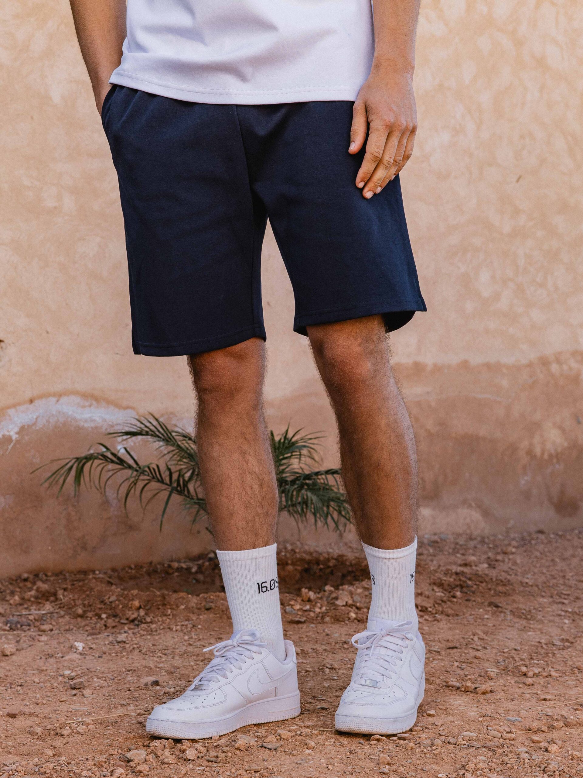 Marineblaue Sommer-Shorts 1608 WEAR