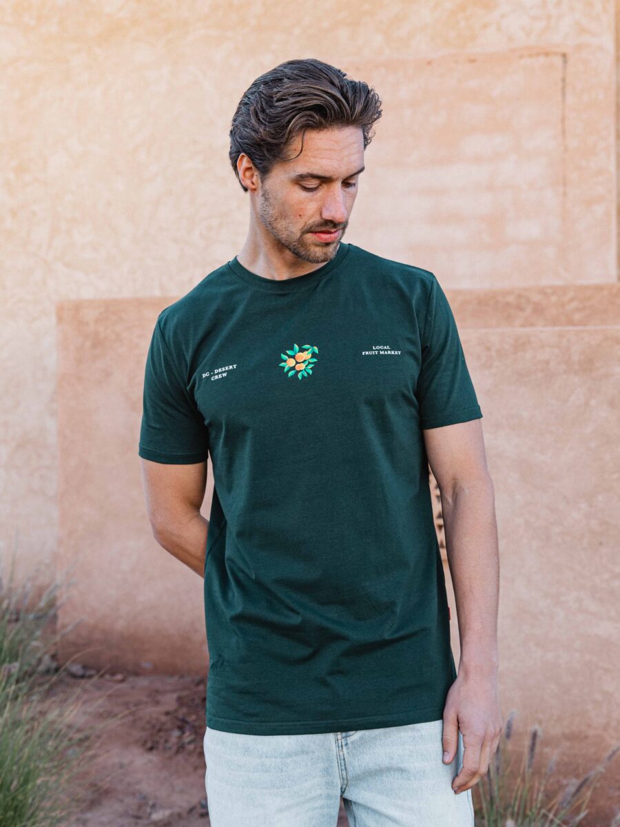Green Fruit Slimfit T-shirt 1608 WEAR