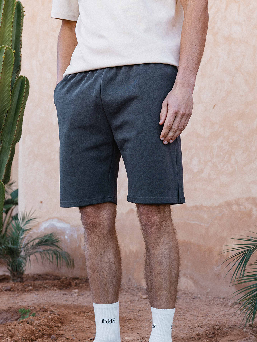 Dark Grey Summer Short 1608 WEAR