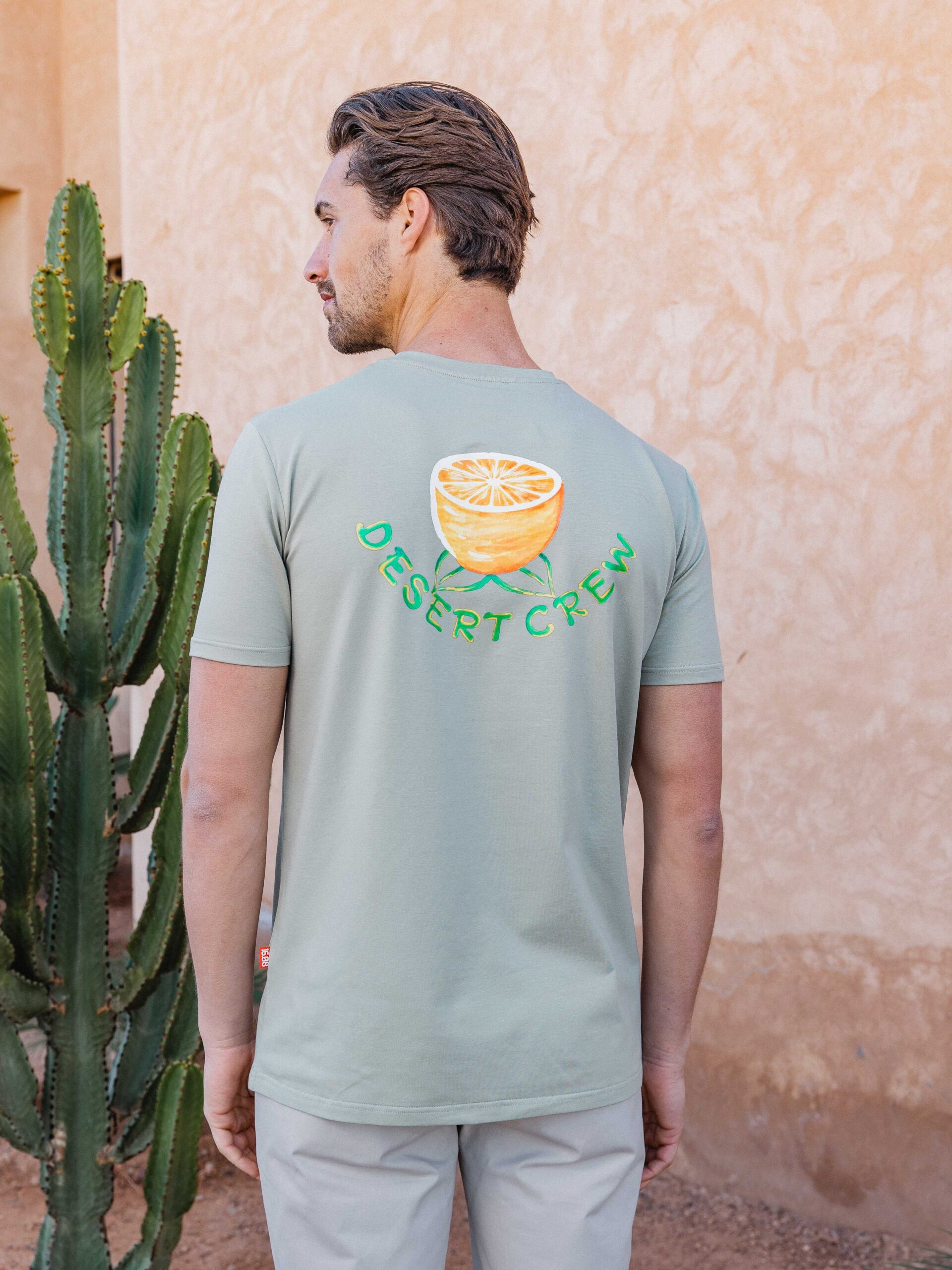 Mint Desert Slimft T-shirt 1608 WEAR