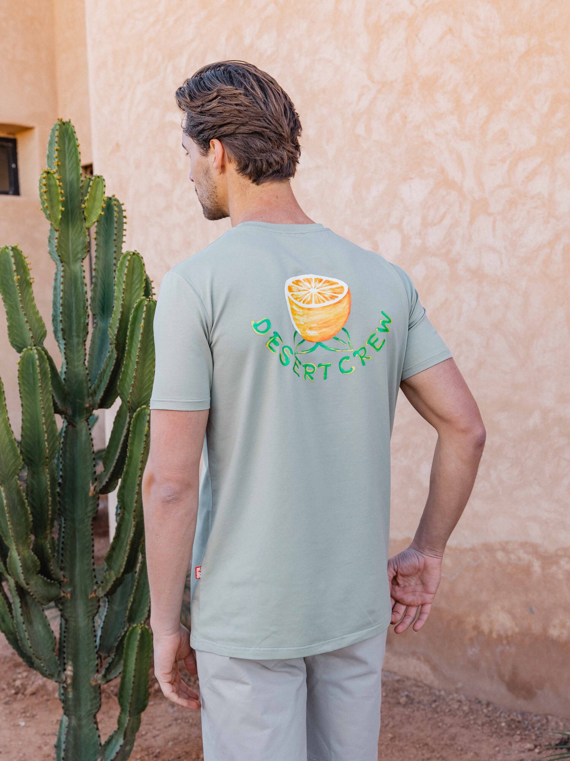 Mint Desert Slimft T-shirt 1608 WEAR