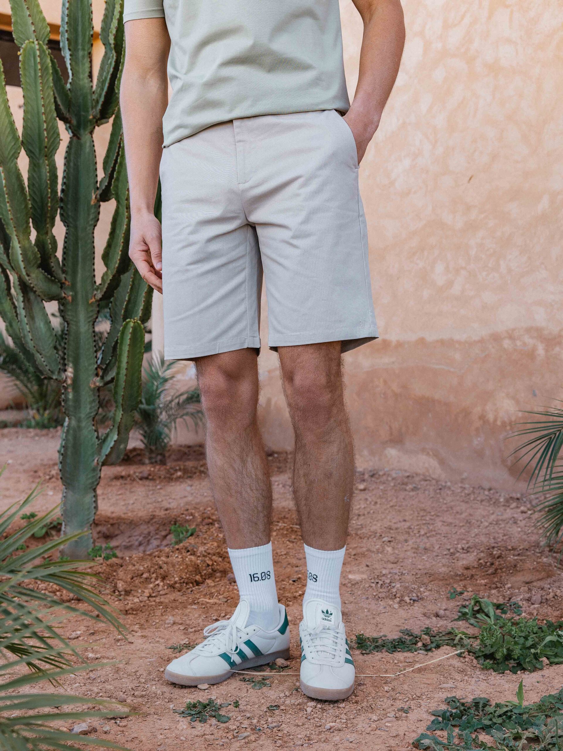 Beige Chino Short 1608 WEAR