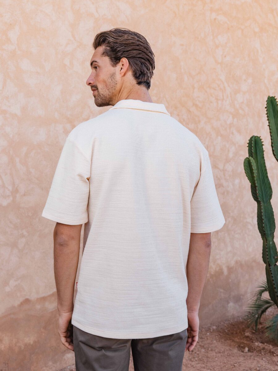 Knit Polo Shirt