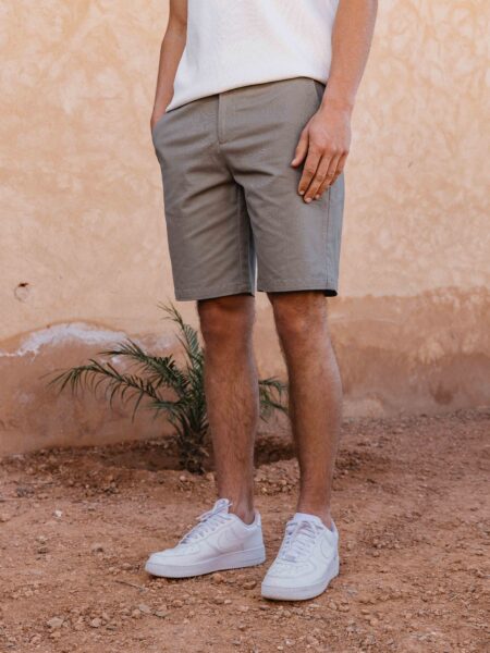 Olive Chino Short