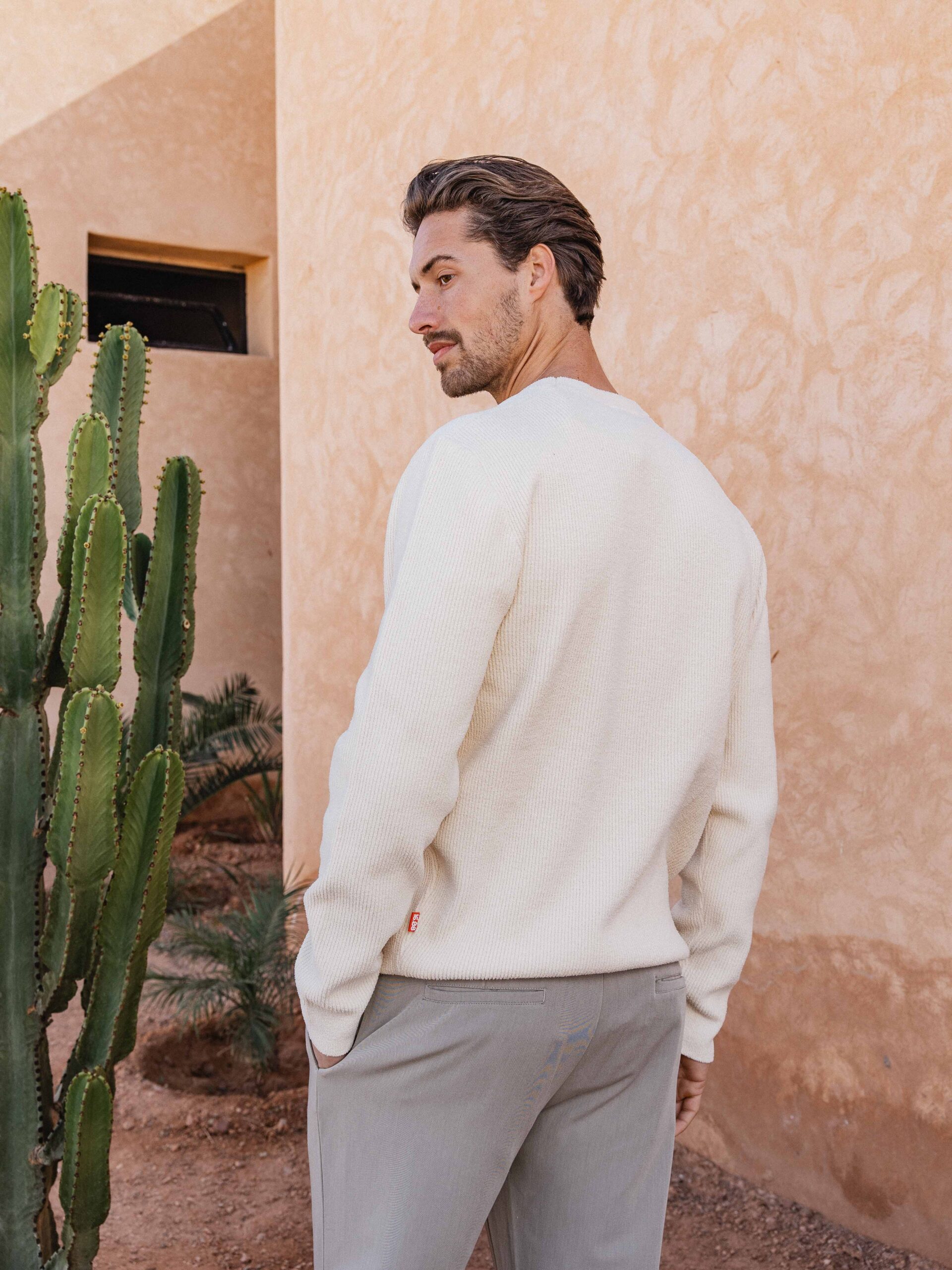Off White Soft Knit Pullover 1608 WEAR