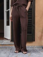 Brown Knit Pants